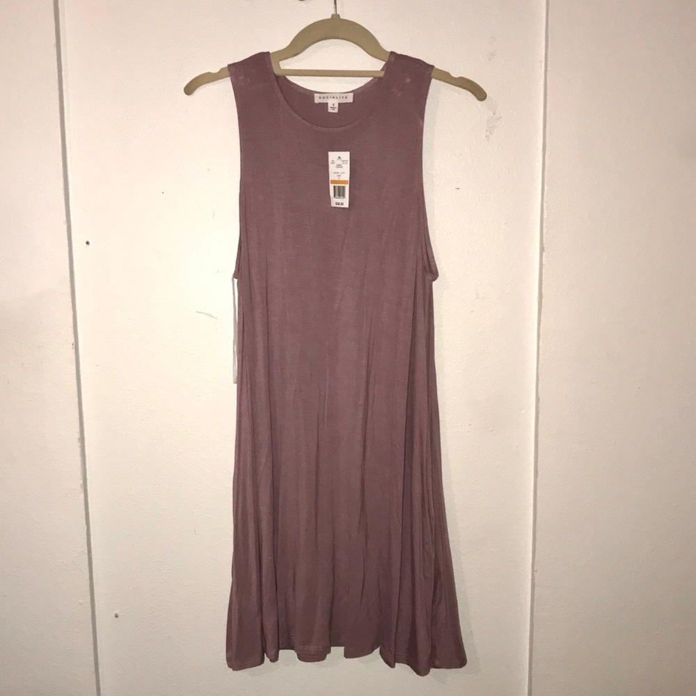 Lilac Skater Dress